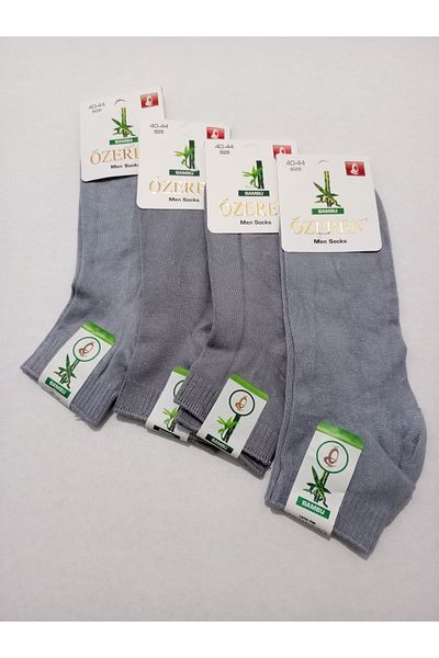 Özeren Çorap MEN'S BAMBOO SEAMLESS WASHED 4-PACK SOCKS