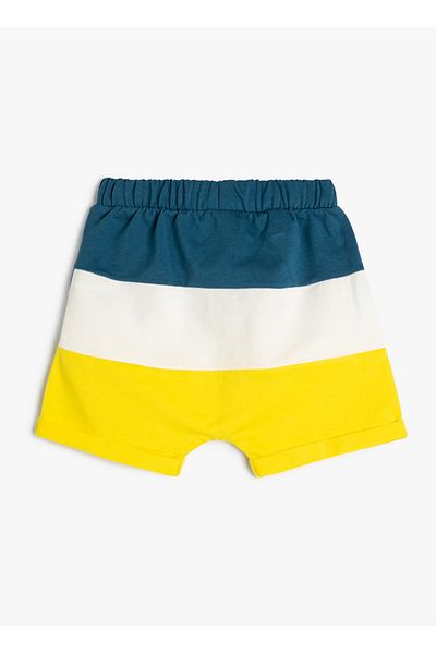 Koton Marineblaue Shorts für Herren in normaler Passform - 4SMB40105TK
