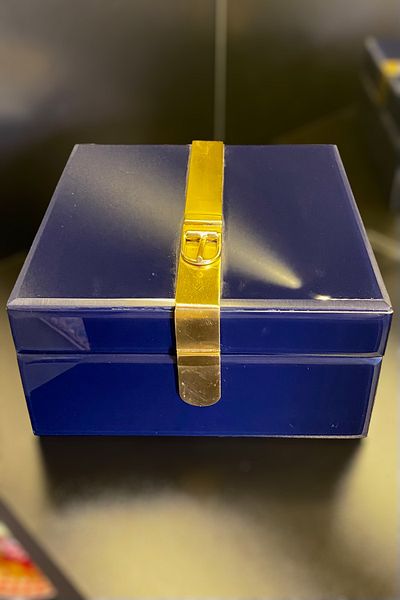 LEMİ DEKORASYON 2 Piece Lacquered Wooden Jewelry Box