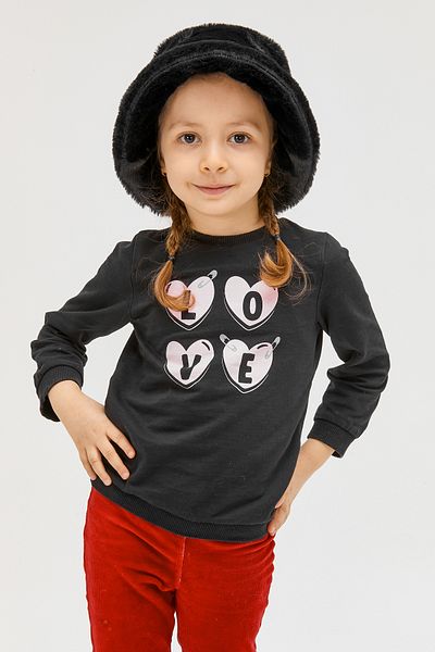 Benittokids Плюшена шапка за момичета Bneittokids 7001
