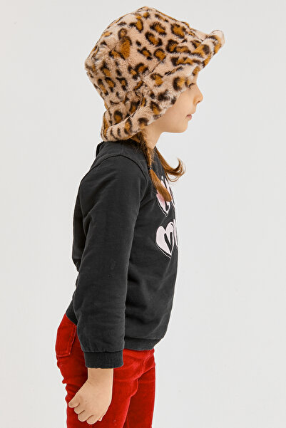 Benittokids Girl's Plush Bucket Hat 7001