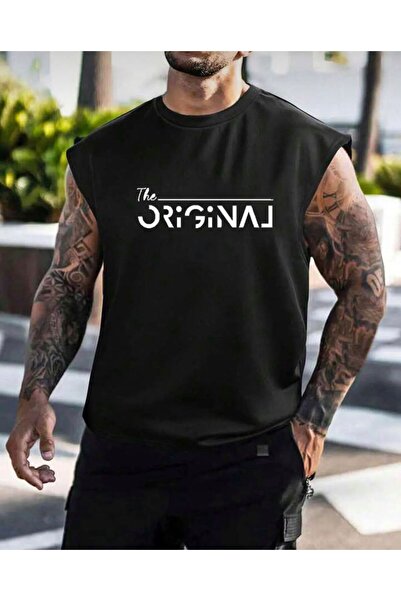 LOUİSA Tricou oversize cu mânecă neagră Fakir pentru bărbați The Original Pri...