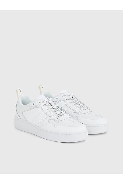 Calvin Klein Kadın Basket Cupsole Lace Up Sneaker
