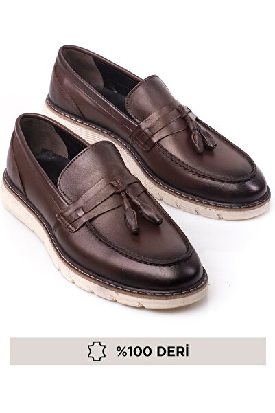 maximoda Чоловічі мокасини з натуральної шкіри італійського дизайну зшиті чоловічі туфлі