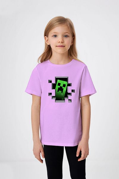ADABEBEK Tricou pentru fetiță cu model Creeper