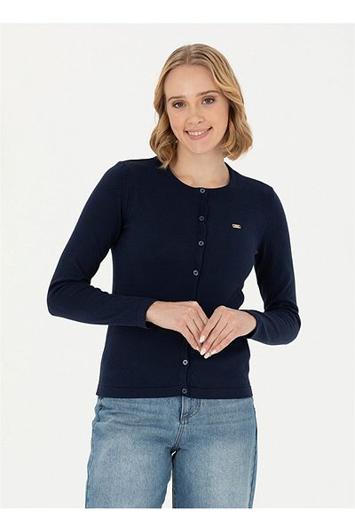 U.S. Polo Assn. U.S. Polo AssnNavy Blue Women's Cardigan GLT01-BSK23