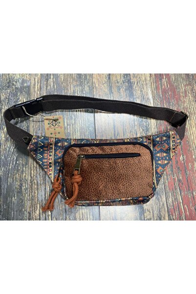 Street Bag Unisex Ethnic Authentic Bohemian Daily Travel Waist Bag Multi-Pock...
