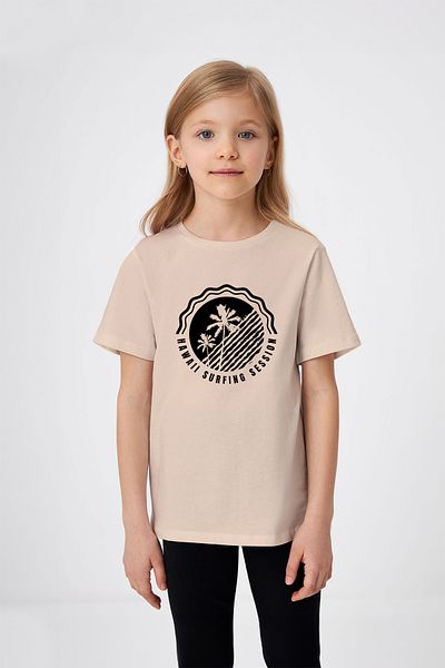 ADABEBEK Surf in Hawaii Printed T-Shirt για κορίτσια