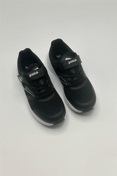Joma Elıte Jr 2431 Negro Blanco Çocuk Koşu Ayakkabısı Jelıts2431V