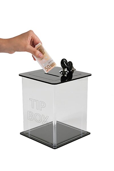teknotrust Dilek, Şikayet Kutusu, Bahşiş Kutusu, Kumbara Tip Box Metal Kilitl...