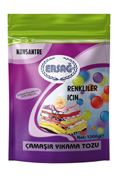 Ersağ ERSAĞ RENKLİ ÇAMAŞIR YIKAMA TOZU