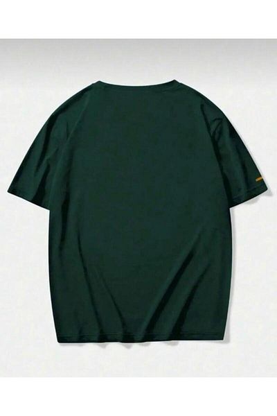khufu Μπλουζάκι με στάμπα Nefti Green Oversize Relaxed Cut Unisex