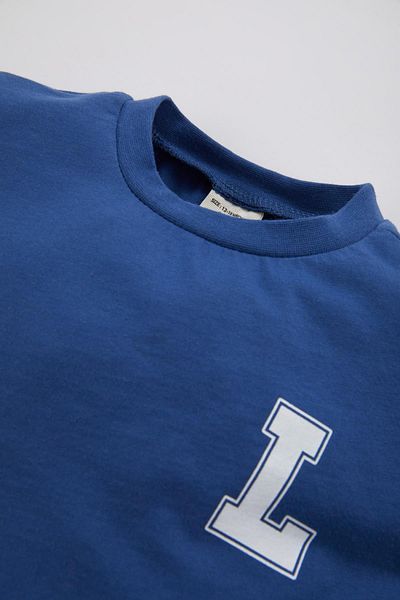 DeFacto Baby Boy Crew Neck Printed Basic Short Sleeve T-Shirt B7011A524Sm