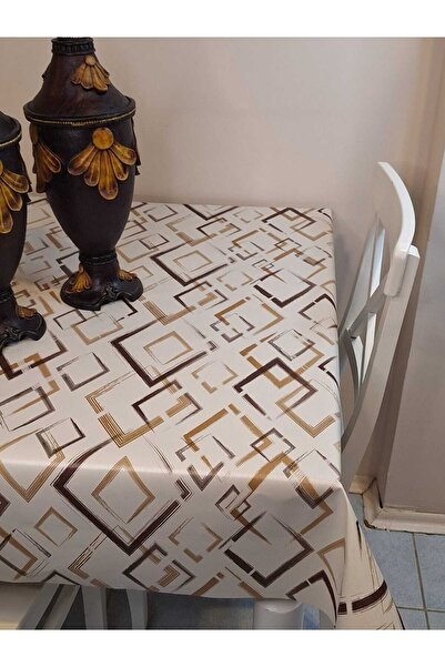Başak Ev Tekstili Patterned FiberPvcOilcloth - Wipeable Table Cloth