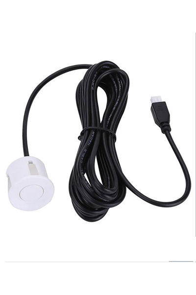 Taycarex Beyaz Renk Park Sensörü Gözü Tek Göz 22MM STANDART