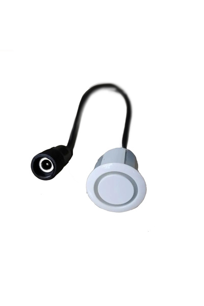 Taycarex Beyaz Renk Park Sensörü Gözü Tek Göz 18MM STANDART