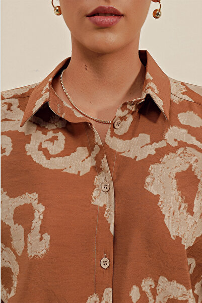 Bigdart 3900 Oversize Long Basic Shirt - V. Tan