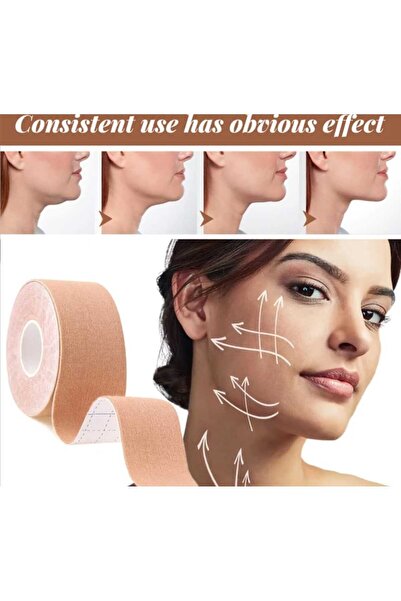 Dalian Home Yüz Kaldırma Ve Kırışıklıklar Için Kinezyo Ten Rengi Bant 3cm (1 ...