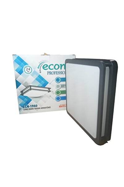 fullreyon 24 Watt Beyaz Işık Ledli Modern Tavan Armatürü, Yeni Nesil Sıva Üst...