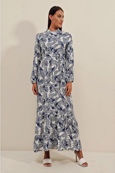 Bigdart 2158 Rochie Print Exotic - D. Bleumarin
