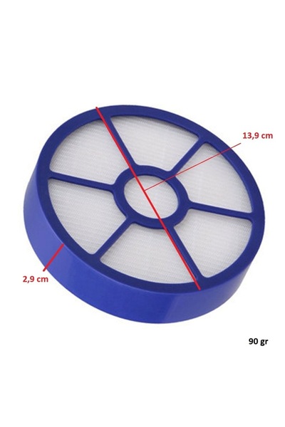 Supurgeavm DC 33 919563-02 - Filtru Hepa compatibil pentru aspirator post-motor
