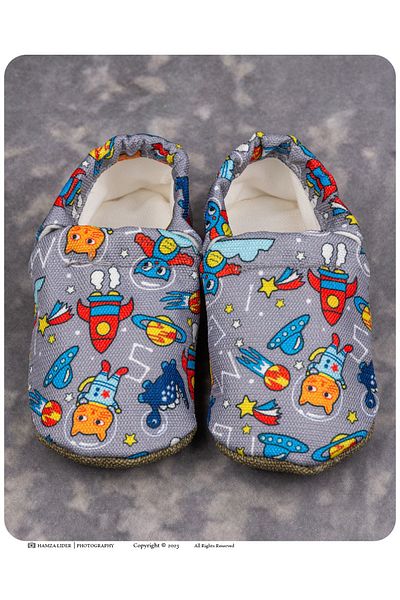 Oscar Baby Home shoes nursery shoes elastic easy wear shoes Non-slip soft bottom