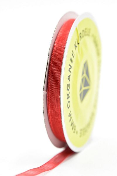 YENİ HEDİYELİK DÜNYAM Pomegranate Organza Ribbon 6MMX20M