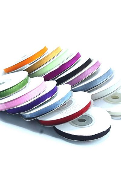 YENİ HEDİYELİK DÜNYAM Red Organza Ribbon 6MMX20M