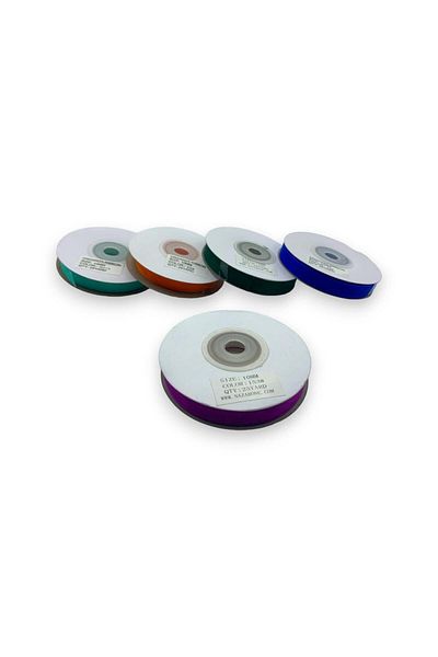 Aker Hediyelik ΣΕΤ ΚΟΡΔΕΛΑ ORGANZA 1CM/23MT 5 ΤΕΜΑΧΙΑ Υπέροχο Σετ
