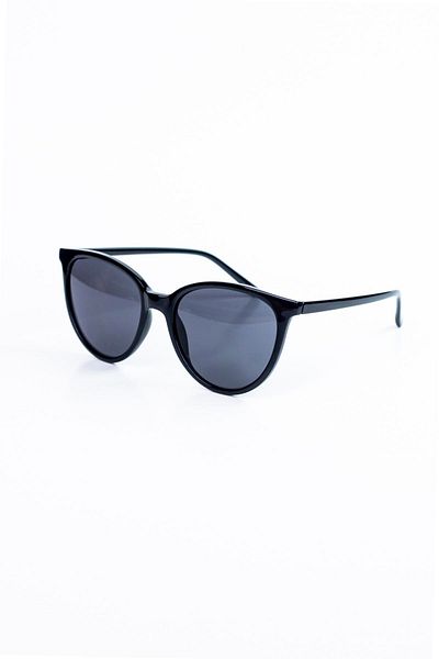By Donetto Black Smoked Unisex Sunglasses