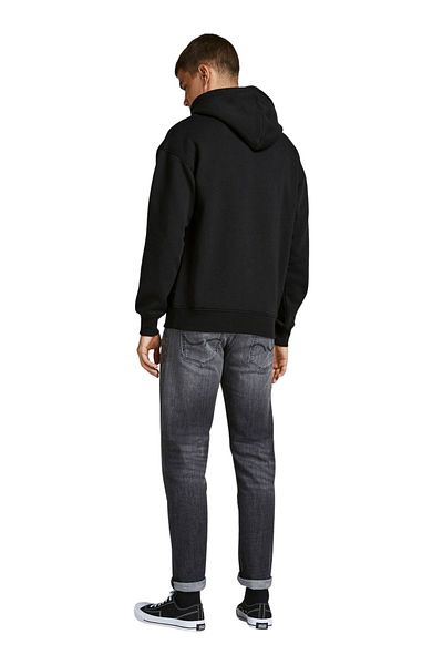 Jack & Jones Erkek Black Sweatshirt 12195068-black