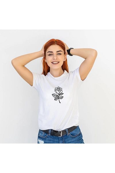 Modern Moda Floral Printed Oversize T-shirt