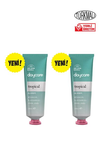 Daycare Tropical Hand Cream - 30 ml x 2 Pieces