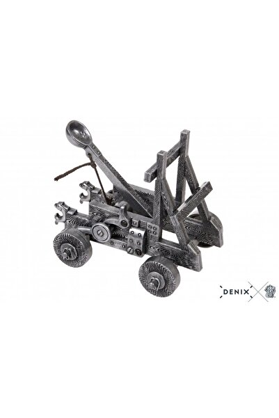 denix Koleksiyonu – Ortaçağ Mancınık Balistik – 14 CM – Made in Spain – Dekor...
