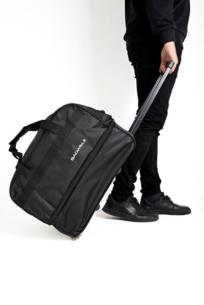 BAGWELL Kabin Boy Kalın Kumaş Çekçekli Hostes Seyahat Çantası