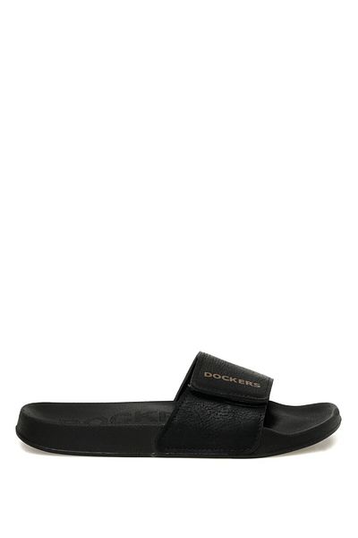 Dockers By Gerli Men's Black Slippers226324 4FX