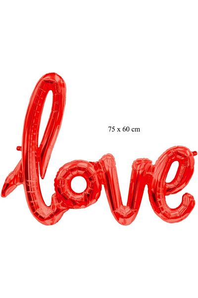 New Bliss Decor Studio Love Lettering Foil Balloon 75 cm