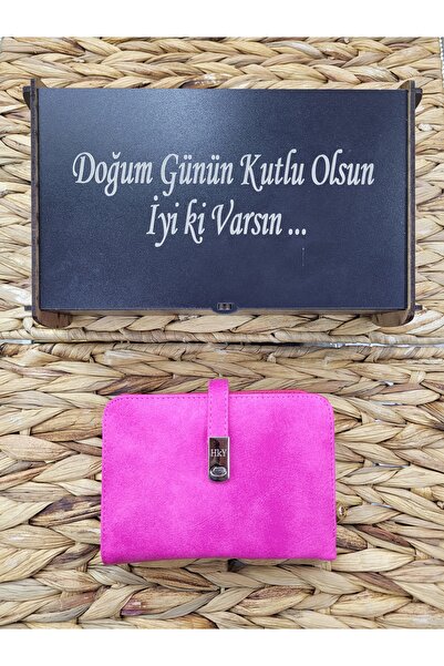 HKY Маленький дерев'яний футляр для жіночого гаманця