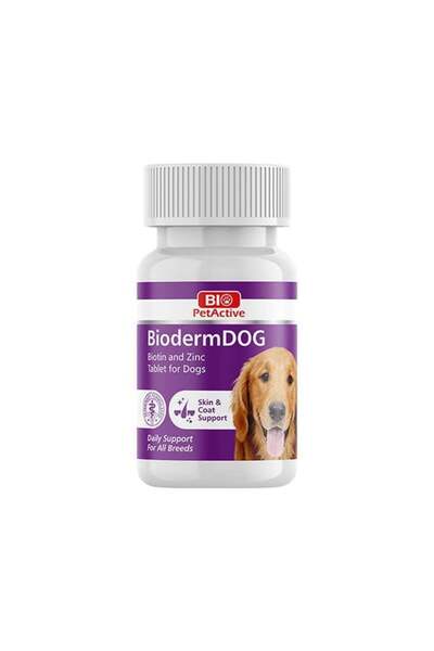Pet Active Bio Pet Active Bioderm Tüy Dökülme Önleyici Biotin Ve Çinko Köpek ...