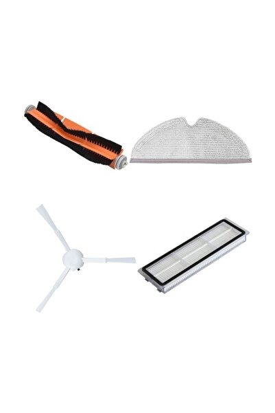 srfn ticaret Xiaomi Vacuum Mop 2 - Robot Aspirator Inteligent, Set de 4 Piese (STYTJ03ZHM)