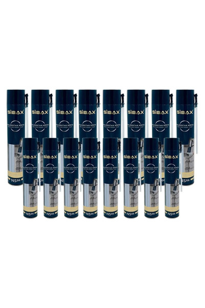 Sibax NS66 Poliüretan Köpük 600gr - 16 Adet