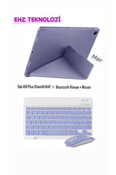 EHZ TEKNOLOJİ Samsung Galaxy Tab A9 Plus 11 Inç Uyumlu Standlı Tablet Kılıf +...