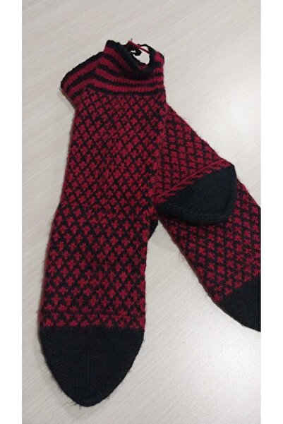 Papatyam El Örgüsü Patik/Beş Şiş El İşi Patik /Çeyizlik Patik/Örgü/Ev Patiği/El İşi örgü çorap