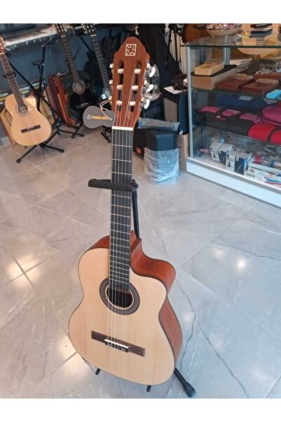 PUANDORG Strauss St-2ce Elektro Klasik Gitar Sap Ayarlı  (+HEDİYELER)