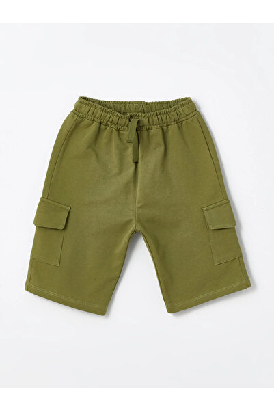 LC Waikiki LCW baby Baby Boy Crew Neck Printed T-Shirt and Shorts 2-Piece Set