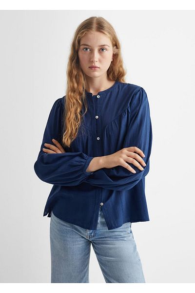 Mango Teen Βαμβακερό πουκάμισο