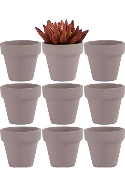 bk&tk design Sukulent Kaktüs Saksısı Üretim Saksısı Plastik Saksı Mini Saksı