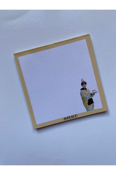 Hara Company Bts J-hope 9x9 cmKpop Memopad