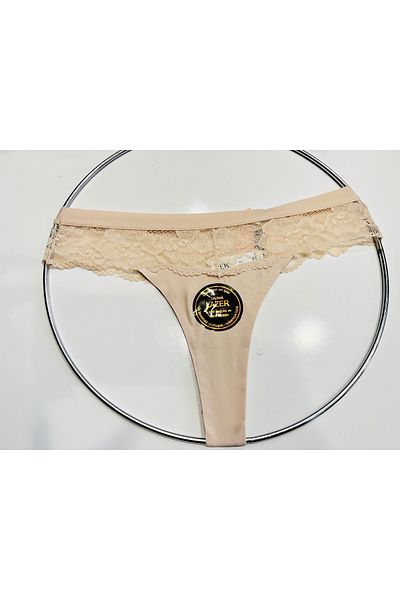 kayabaş Laser Cut Lace Thong - F.k 2801