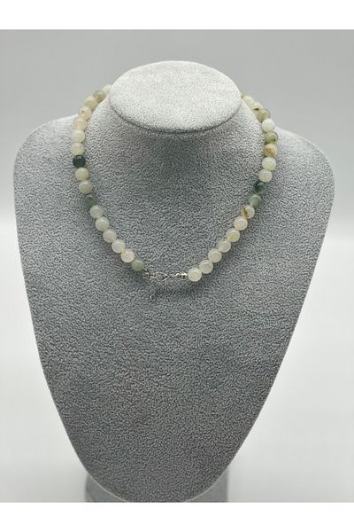 Hobimos Natural Necklace with Jade